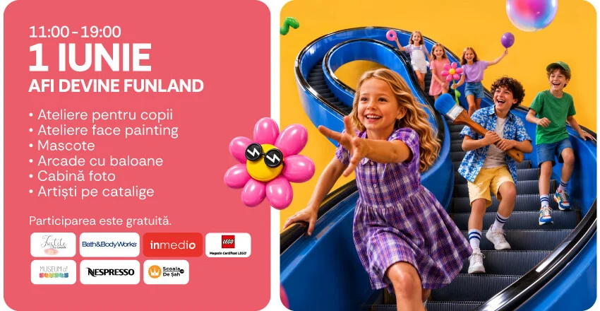 AFI Cotroceni și Veranda Mall – Evenimente în Interiorul Mallului