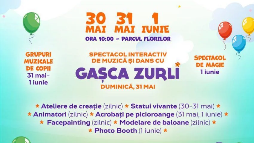 Parcul Florilor – Sectorul 2 și Spectacolul Gașcii Zurli